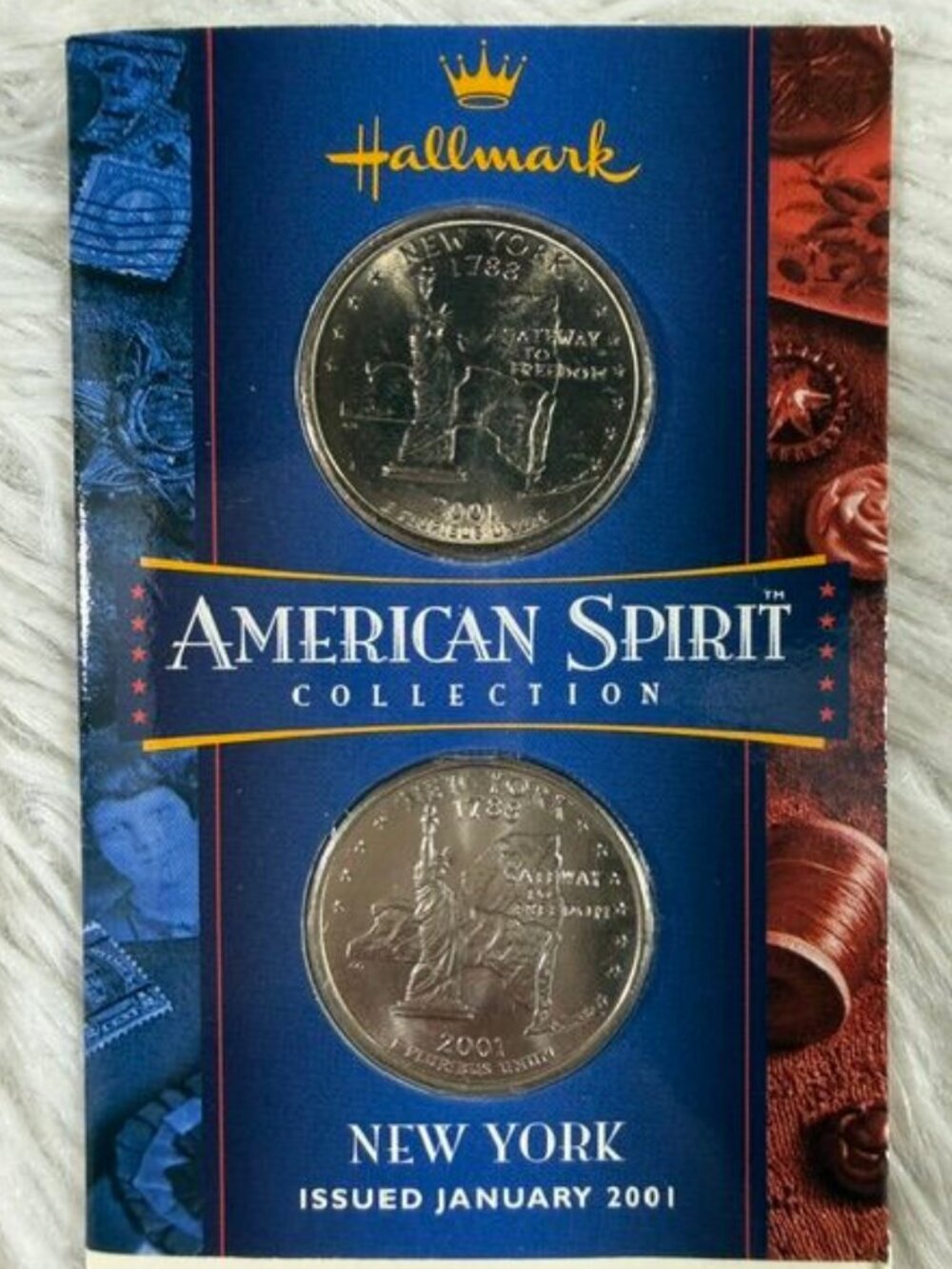 Vintage NEW YORK American Spirit Collection Quarter Dollars